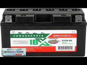 Interstate Batteries YT7B BS 12V 6.5Ah Powersports Battery 85CCA AGM Rechargeable Review
