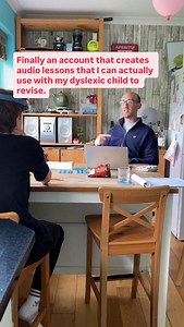This is game changing!!🎧💫 If you have a dyslexic child I’m so glad you’ve found our account - yay!🥰 Over the last two years we’ve been creating a HUGE bank of audio lessons for dyslexic children, who may find reading their textbooks difficult but listening to their lessons a lot easier. Our dyslexic son has never read for pleasure. He finds reading really challenging BUT he has always loved listening to audiobooks and more recently podcasts. He seems to read with his ears.🎧💫 With this in mi