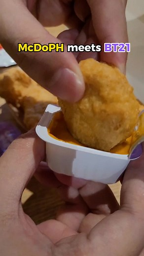 Lost in the Cajun Sauce with BT21 and McDonald's!