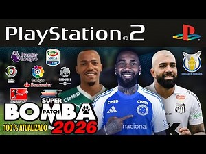 BOMBA PATCH 2026 PS2 ISO ATUALIZADO JANEIRO DOWNLOAD
