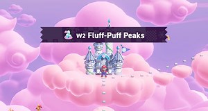 W2 Fluff-Puff Peaks Wonder Seed locations in Super Mario Bros. Wonder