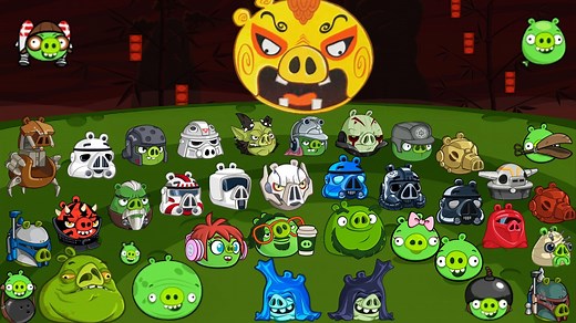 【Angry Pigs】愤怒的小猪 全部小猪图鉴