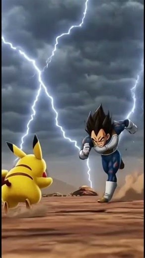 Grok IA generó esta pelea de Vegetta vs Pikachu y es una LOCURA 🤯🎮