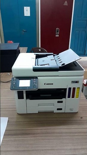 Canon Introducing MAXIFY GX7070. Review GX7070. Best low cost Colour Printer for office and Home.