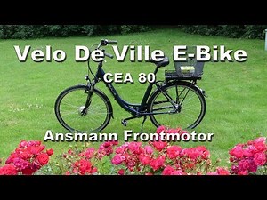 E-Bike Velo De Ville CEA 80 mit Ansmann Frontmotor