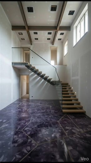 Abandoned Duplex Renovation Transformation | Amethyst Crystal Floor Installation Time-Lapse