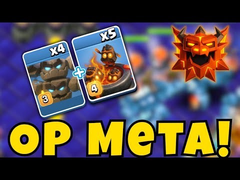 OP META | Meteor Golem With Furnace Clone Th18 attack strategy | Coc