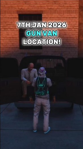 7TH JANUARY 2026 GUN VAN LOCATION IN GTA 5 #shorts #gta #gta5 #gtaonline #gtav #rockstargames