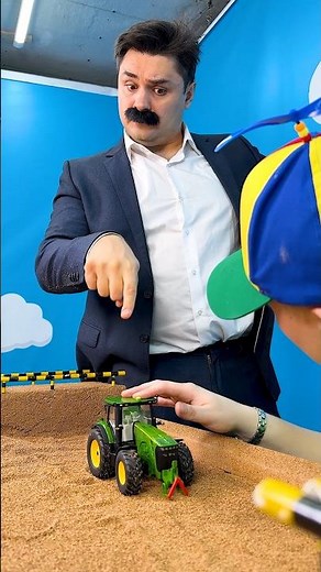 Remote control tractor 🚜 and equipment 🪏 #builderc