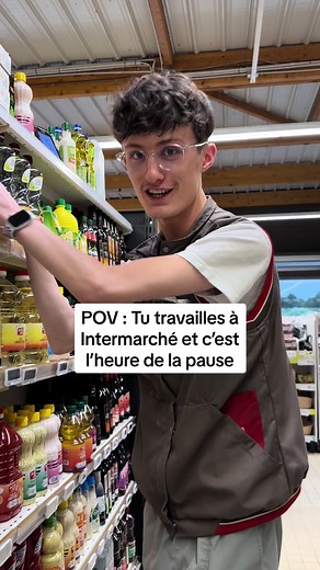 C’est l’heure de la pause à Intermarché !