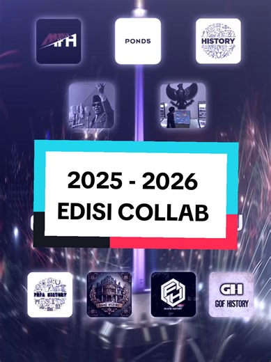 Di penghujung tahun 2025 ini, kami dari beberapa konten kreator edukasi ( khususnya sejarah ) mengucapkan