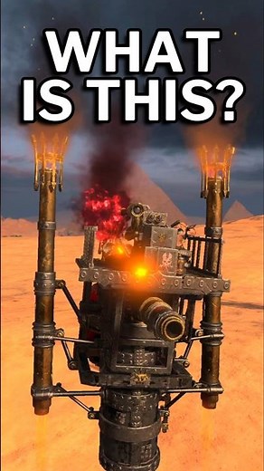 What is this Brilliant CHAOS DWARFS Flying Machine? Total War Warhammer 3