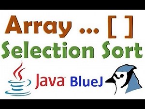 # 44 Selection Sort in java demonstrated