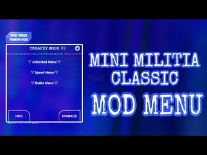 Mini Militia Classic Mod Menu 0.14.3 | V2 | By Treacky Modz