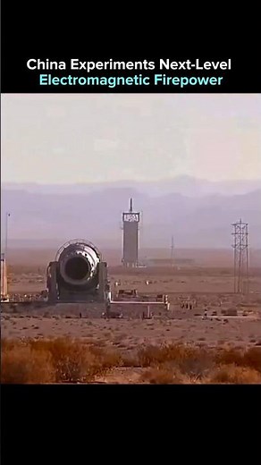 China’s New Electromagnetic Cannon SHOCKED THE WORLD! ⚡
