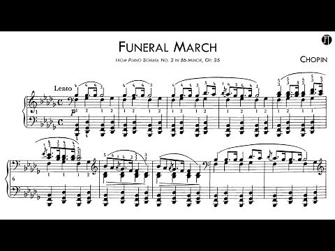 Frédéric Chopin - Funeral March (Score-Video)