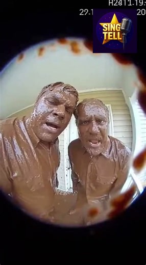 Two Men Steal a Toilet — Instantly Hit by Paint Trap 😳 | Ring Camera #funny