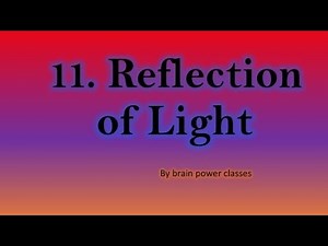 Chapter 11 Reflection of Light// Class 9th// Question answer// Science