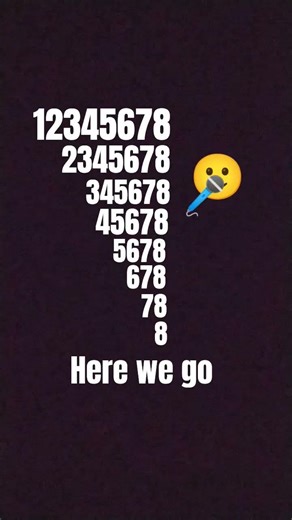 here we go 12345678 song