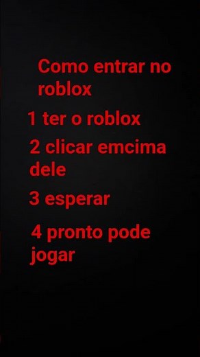 Como entrar no ROBLOX