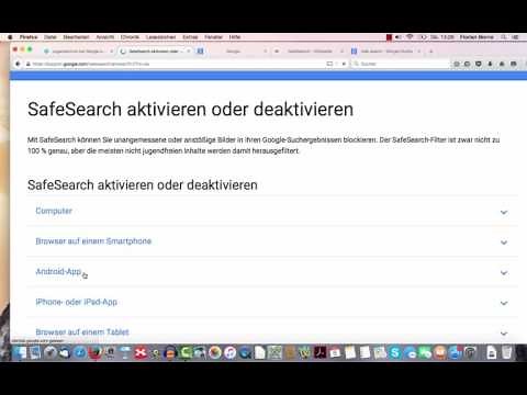 Jugendschutz bei Google aktivieren