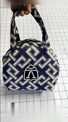 Round bag sewing tutorial #sewing