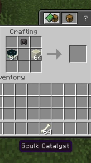 minecraft warden helmet recipe #gaming #humor #humor #minecraft #sonic