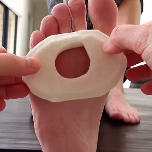 DIY Donut Pads For Blisters Under Your Feet