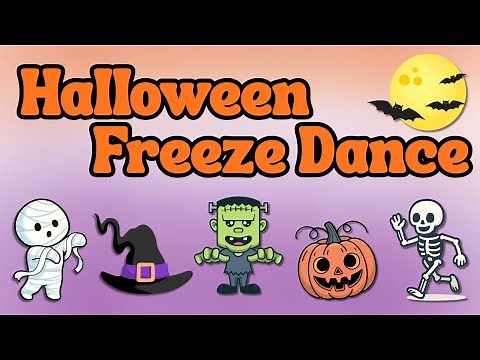 Halloween Freeze Dance | Brain Break for Halloween | Halloween Movement Break for Classrooms