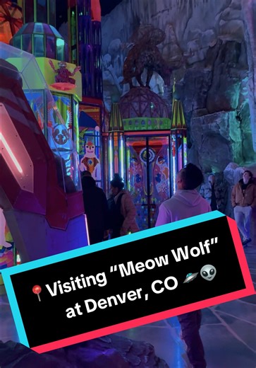 Basically, A towering, four-level immersive world where fractured alien realities merge. #alien #scifi #space #exploration #fun