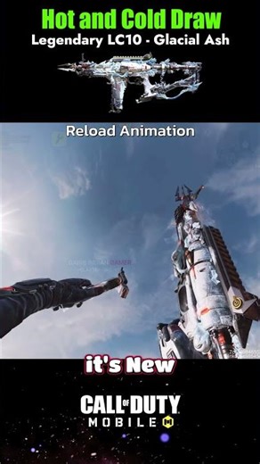 Codm New Legendary LC10 - Glacial Ash Inspection +iron + Kill effect Shorts 2026 | Hot and Cold Draw