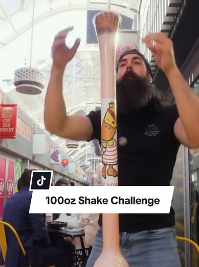 Viral $100 Milkshake and Donuts Challenge in Las Vegas