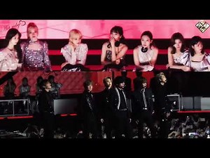 20200105 TWICE's Reaction to BTS "Dionysus" @34th GDA