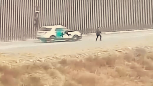 Video shows moment Border Patrol SUV strikes migrant at US-Mexico border