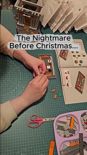 The Nightmare Before Christmas Lego Set See what the building process entails ‪@sophiecolours‬