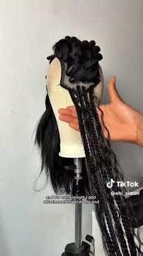 How to make ponytail wigs.. Follow the steps..#ponytail #hairstyles