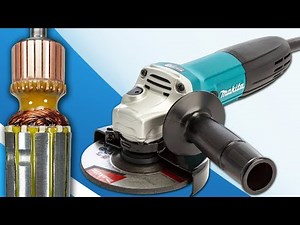 MAKITA (GA5030R) 125 angle grinder (armature winding)