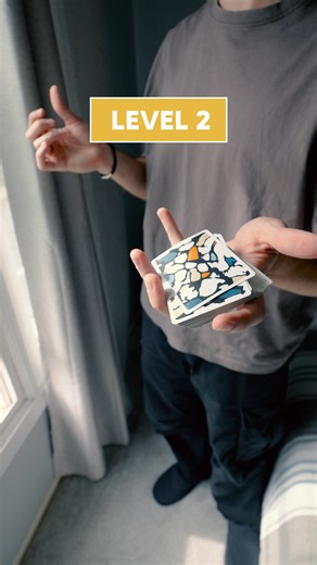 @squareupshorts | Flicker Shot Tutorial (LEVEL 2) #cardistry Original move (behind the back) by Huron Low. | Instagram