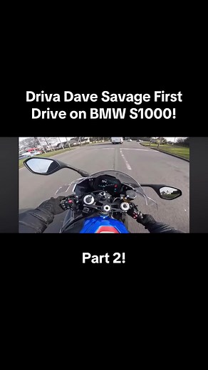 Driva Dave’s first savage ride on the BMW S1000RR! Full throttle, pure adrenaline! ⚡️🔥 #SavageRide #BMWs1000RR #DrivaDave #FYP #BikeLife #fastlane #part2