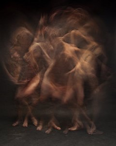 Blurred Long-Exposure Portraits Showing Dancers in Motion