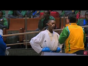 Karate Kumite - Men Category (MOZAMBIQUE vs RWANDA/Halifa) || African Karate Championships 2018.
