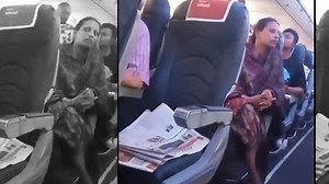 Video: Chaos on SpiceJet flight as AC goes off, two flyers try to enter cockpit