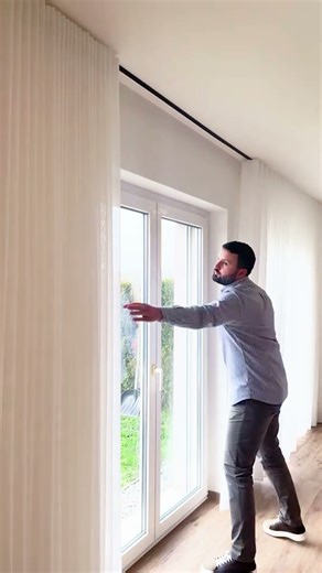 Snake Track Curtain System Installation & Wave Effect #homedecor #hugmoom #home # #interiordesign