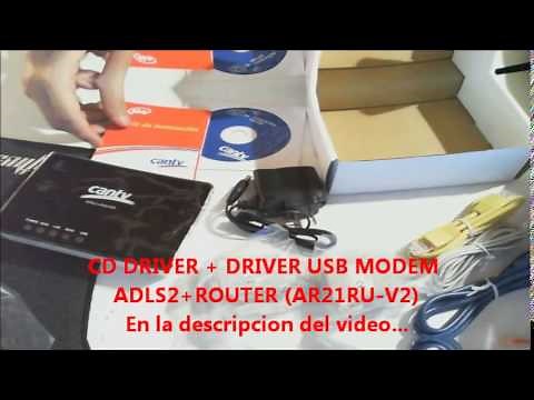 Drivers Modem+Router AR21RU-V2