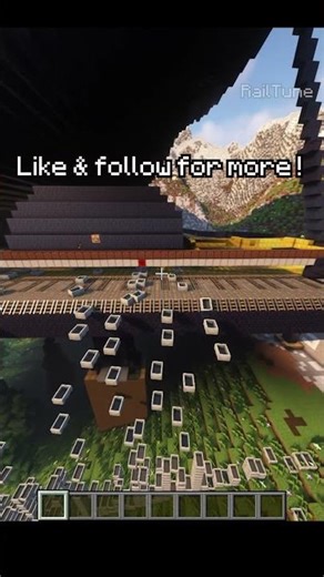 Fantaisie Impromptu with note block and minecart #minecraft #noteblock #piano #chopin