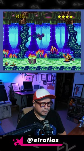 El jefe tiburón 🦈 en el Juego de RISTAR de SEGA Genesis #elrafias #videojuegosretro