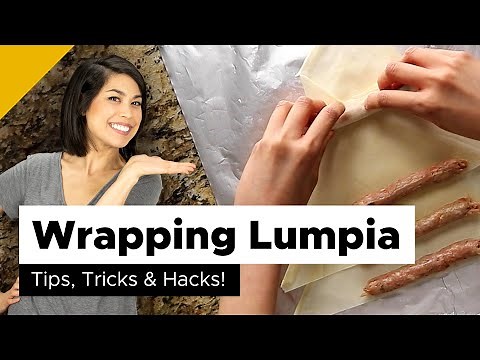 Wrapping Lumpia | How to Wrap Lumpia - Tips & Tricks!