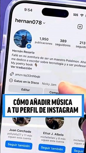 How to ADD Music to your INSTAGRAM Profile!