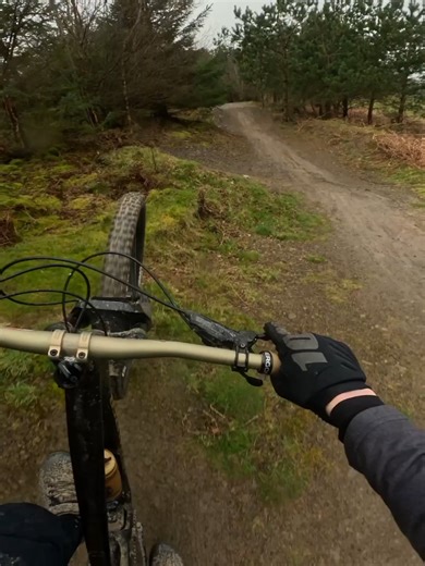 I couldnt see from the rain 😅 #mtb #mountainbike #downhillmtb #fyp | Mountain Bike