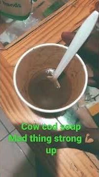 Cow cod soup Jamaican style #jamicancooking #shorts #chef #bestsoup